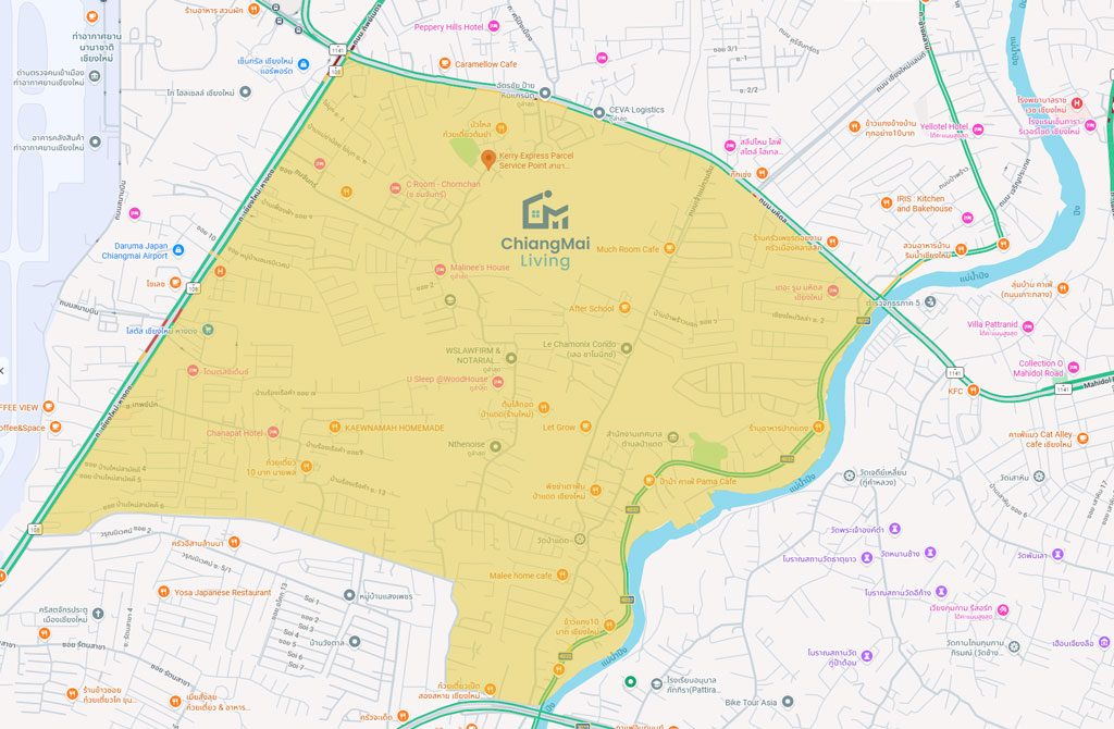 ขอบเขตทำเลถนนมหิดล---ป่าแดด-ตามผังเมือง-ครอบคลุมพื้นที่ไหนบ้าง