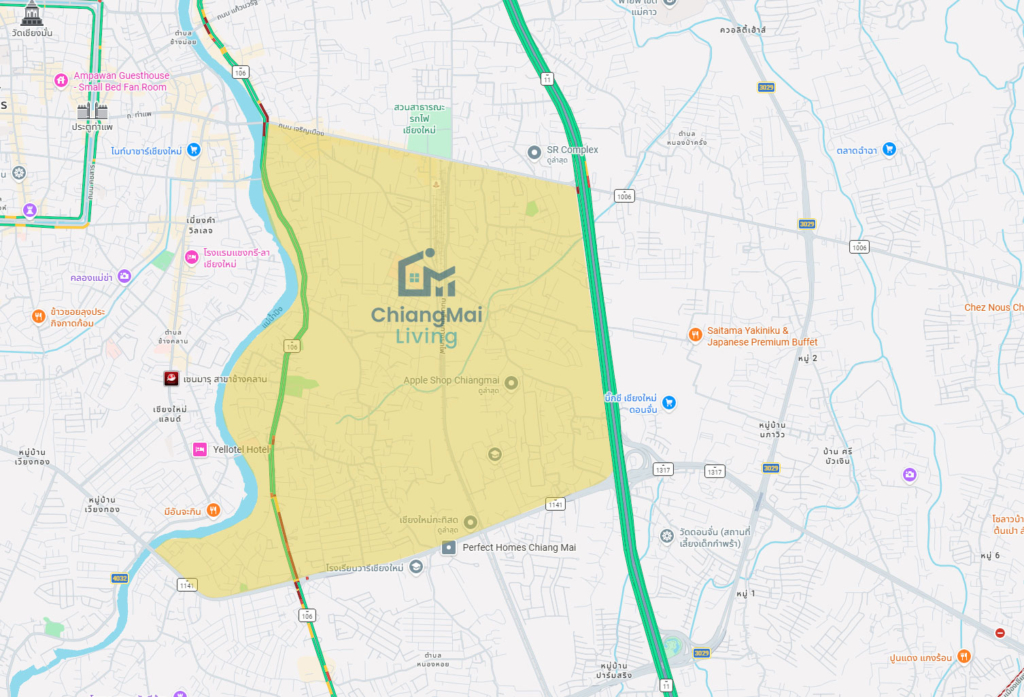 ย่านถนนเลียบทางรถไฟ - สถานีรถไฟเชียงใหม่