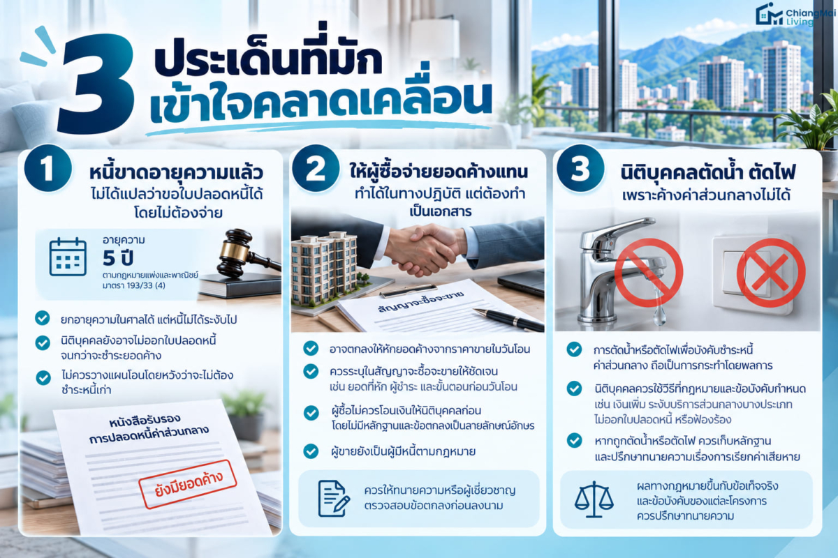 3 ประเด็นที่มักเข้าใจคลาดเคลื่อน