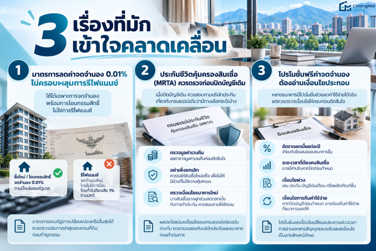 3 เรื่องที่มักเข้าใจคลาดเคลื่อน