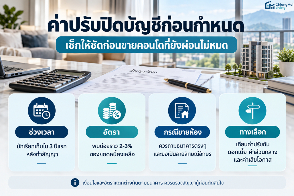 ค่าปรับปิดบัญชีก่อนกำหนด