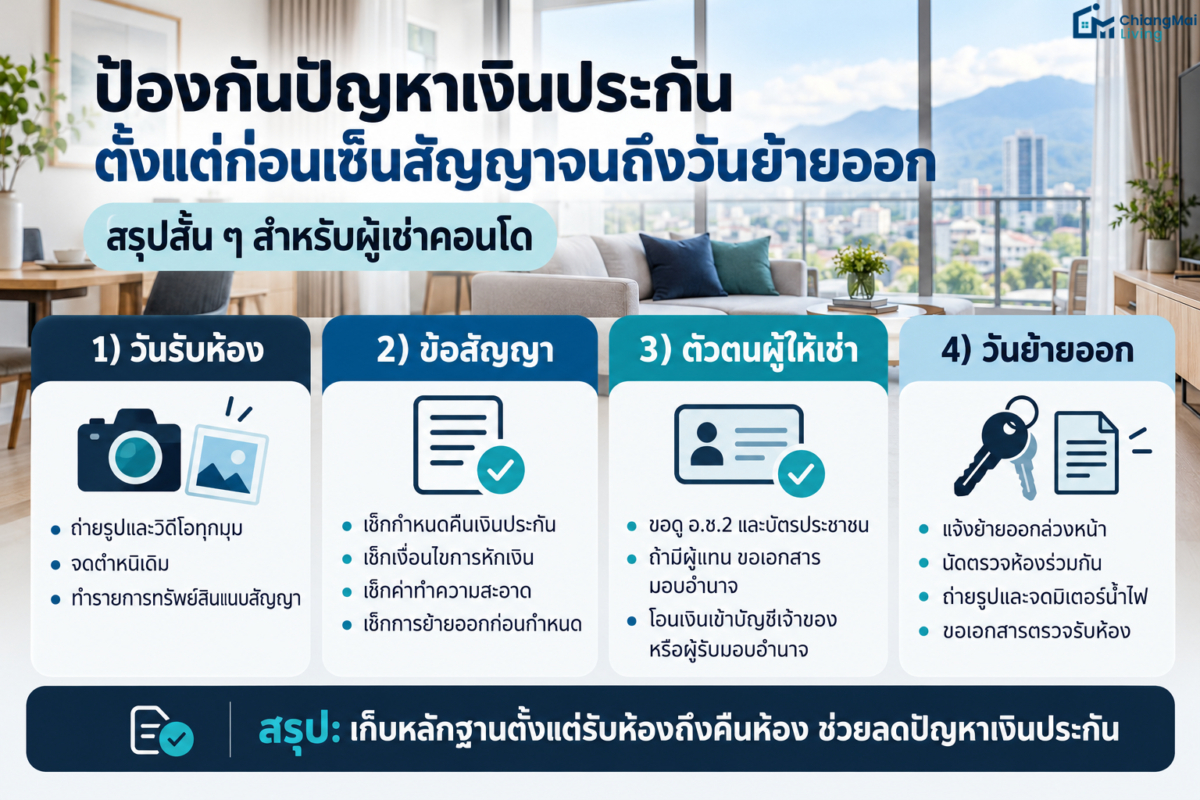 ป้องกันปัญหาตั้งแต่ก่อนเซ็นสัญญาจนถึงวันย้ายออก