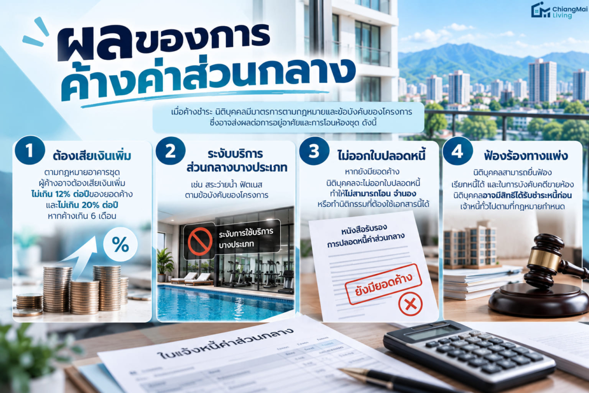 ผลของการค้างค่าส่วนกลาง