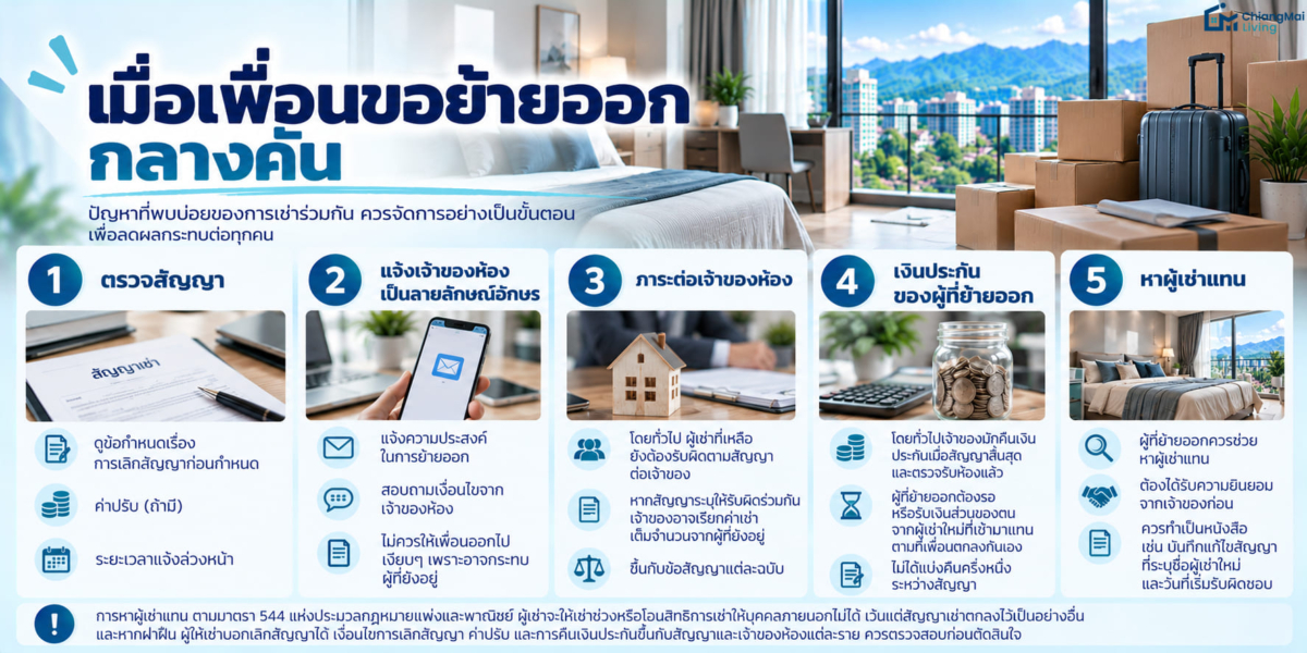 เมื่อเพื่อนขอย้ายออกกลางคัน